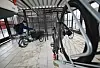 Das Fahrradparkhaus auf der Nordseite des Hauptbahnhofs bietet 200 Abstellplätze auf 270 Quadratmetern Fläche.