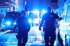Solingen: Polizisten stehen in der Nähe des Einsatzortes. Bei einer Attacke auf der 650-Jahr-Feier der Stadt sind drei Menschen getötet worden, acht weitere wurden verletzt.