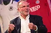 Karl-Heinz Rummenigge energisch während eines Interviews
