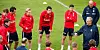 In der Nationalmannschaft spielte Vegard Forren (M.) mit Ex-Kiezkicker Mats Möller Daehli (links daneben) zusammen.