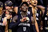 Dennis Schröder bei der Siegerzeremonie
