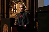 Hetze im Herzpullover: Im Rathaus beschimpfte Alice Weidel Gegendemonstranten als „Chaoten und Schlägerbanden“.