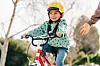 Kind auf Fahrrad