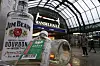 Müll am Hauptbahnhof in Hamburg