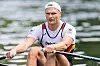 Oliver Zeidler im Ruderboot