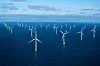 Ein Offshore-Windpark in der Nordsee von oben (Symbolbild)