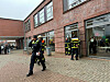 Die Feuerwehr sowie die Polizei rückten an.
