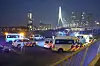 Der Tatort: Direkt neben der Erasmusbrücke in Rotterdam stach Ayoub M. auf zwei Menschen ein. (Archivbild)