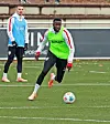Silas im Training