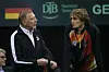 Boris Becker und Alexander Zverev im Gespräch