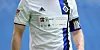 Mit diesem Not-Trikot lief der HSV im ersten Testspiel auf.