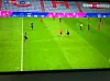 Bei der Partie zwischen Bayern und Düsseldorf (5:0) am 30. Mai wurde das neue Sky-Zeichen links unten eingeblendet.