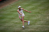 Tatjana Maria bei einem Tennis-Match