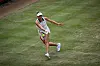 Tatjana Maria bei einem Tennis-Match