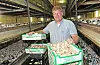 Henrik Rüschmeyer (41) baut in dritter Generation Champignons an.