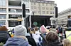 Demonstrierende von Fridays For Future auf dem Jungfernstieg.