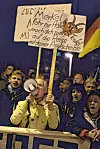 „Fahr zur Hölle“: Protest 2018