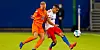 Jan Gyamerah und der HSV ließen Aues U21-Nationalspieler Florian Krüger im Hinspiel nicht zur Entfaltung kommen, gewannen mit 3:0.