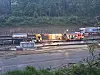 Am Freitagmorgen kam es zu einem Unfall auf der A7 in Richtung Süden.