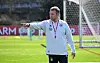 DFB-Trainer Hansi Flick auf dem Trainingsplatz