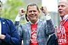 Frank Arnesen ballt lächelnd die Fäuste