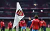 Eckfahne mit Logo des FC Arsenal