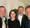 Das Selfie von Volker Wissing, Annalena Baerbock, Christian Lindner und Robert Habeck (v.l.) läutete damals die „Zitrus-Koalition“ (wegen gelber Zitronen und grüner Limonen) ein.