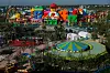 Ein Blick auf das Legoland Shanghai einen Tag vor der Eröffnung.