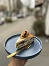 Der Cheesecake mit Franzbrötchen-Geschmack