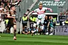 Philipp Treu im Laufduell mit Chris Führich