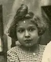 Hannelore Baum, geb. 1935. Deportiert am 11. Juli 1942 nach Auschwitz