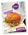 Kommt diesen Monat in den Handel: das Crispy-Burger-Patty von „Planted“ aus Pilzprotein