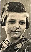 Lilly Lindenborn, geb. 1928. Deportiert am 19. Juli 1942 nach Theresien-stadt