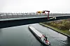 Experten untersuchen die Schäden an der Prinz-Heinrich-Hochbrücke (Archivbild).