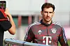 Leon Goretzka beim Training des FC Bayern.