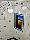 Auch dieses besondere Mosaik im Treppenhaus der Rathausstraße 4 droht zu verschwinden.