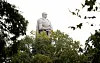 Das Bismarck-Denkmal im Alten Elbpark