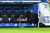 HSV-Trainer Walter bei einem Heimspiel des HSV