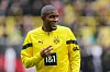 Anthony Modeste im Aufwärmpulli des BVB