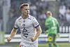 Johannes Eggestein bejubelt ein Tor für Austria Wien