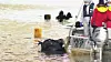 Polizeitaucher im Ernst-August-Kanal in Wilhelmsburg