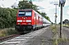 Ein Regionalexpress der Deutschen Bahn