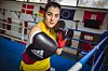 Dilar Kisikyol im Ring des Hamburger Boxverbands