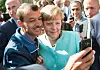 Merkel, Flüchtling