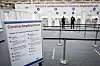 Impfzentrum in den Hamburger Messehallen