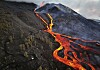 So sah es wochenlang auf La Palma aus: Ein glühendheißer Lava-Strom wälzte sich über die Insel.