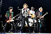 Ron Wood (l-r), Mick Jagger, Charlie Watts und Keith Richards.