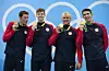 Ryan Lochte und die Freistil-Staffel bei Olympia