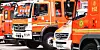 Die Feuerwehr löschte den Brand. (Symbolbild)
