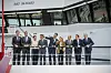 Die Staatsoberhäupter der Niederlande, Irland, Dänemark, Frankreich, Belgien, Deutschland, Luxemburg, Norwegen und in der Mitte EU-Kommissionspräsidentin Ursula von der Leyen beim Nordseegipfel 2023 in Ostende.